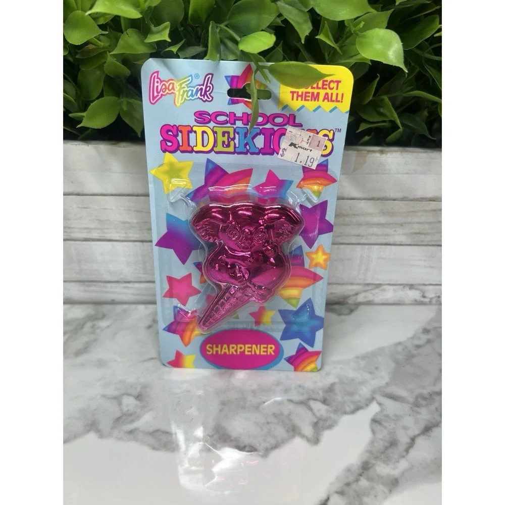 Brand New Vintage 90's Lisa Frank School Sidekicks Koala‎ Bear Pencil Sharpener